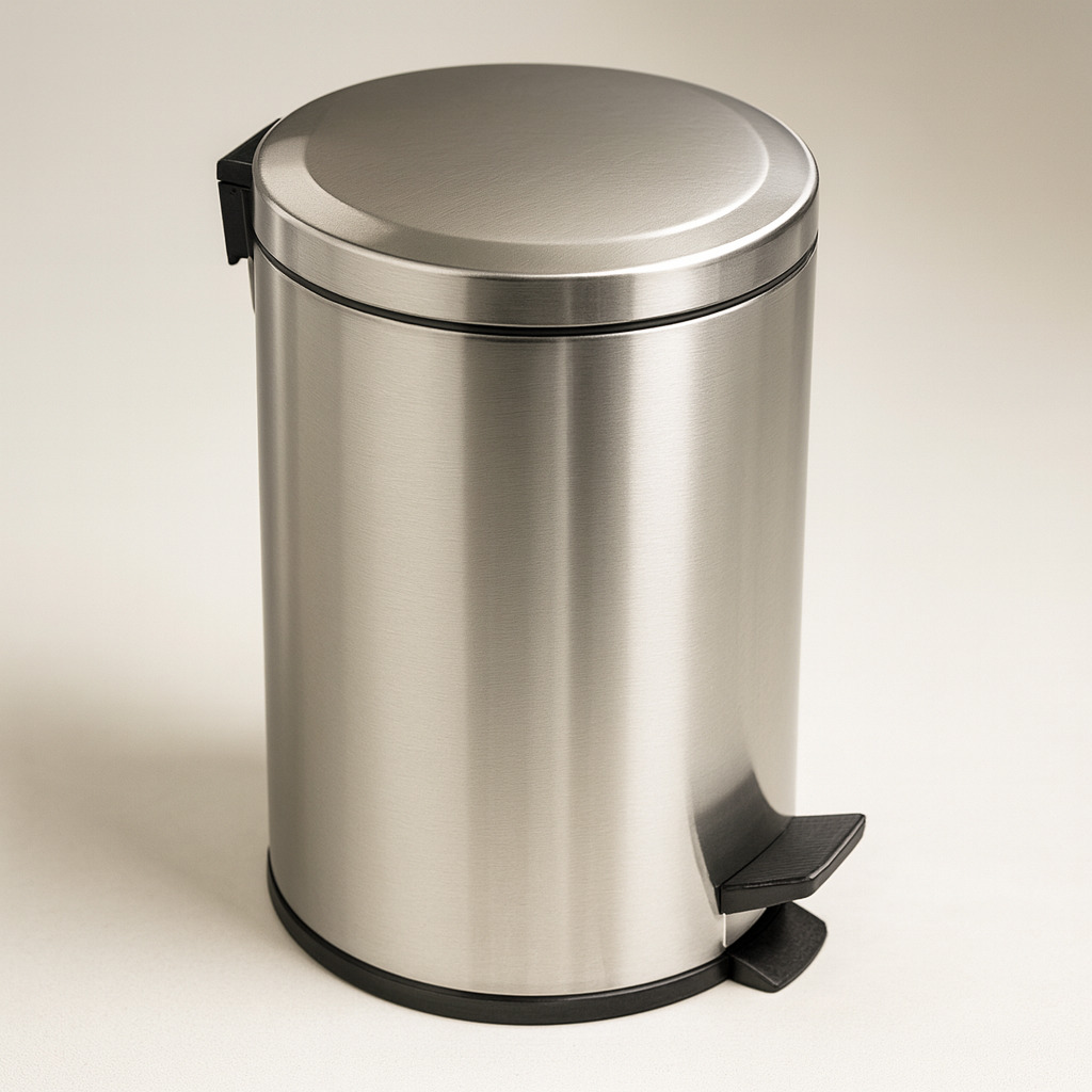 Lixeira inox pedal pi50 50l js