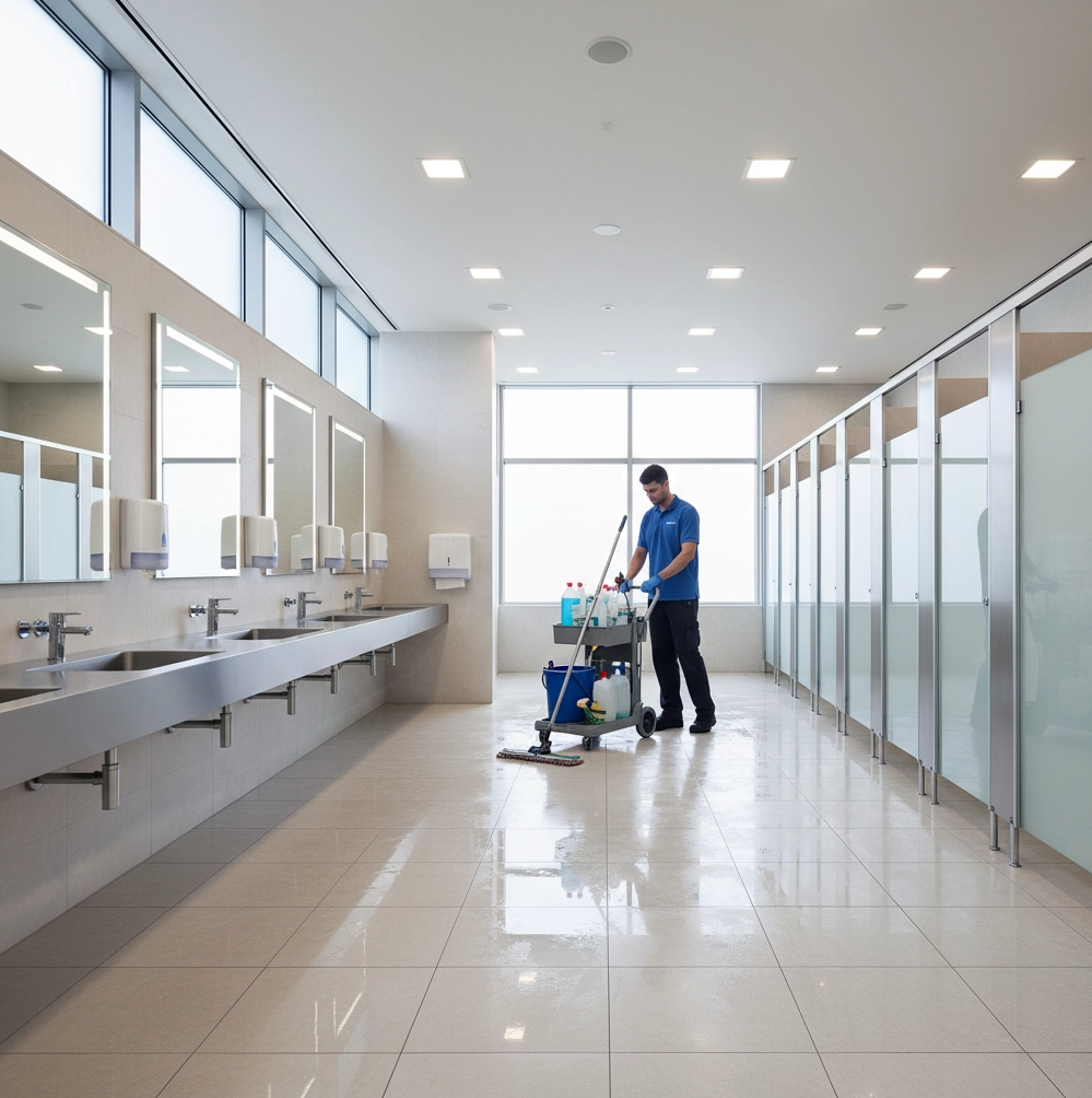 Limpeza Profissional Banheiro Empresas