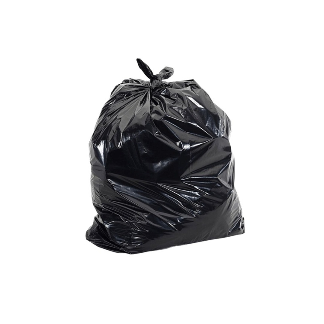 Saco lixo preto 20l 100 un baviplast