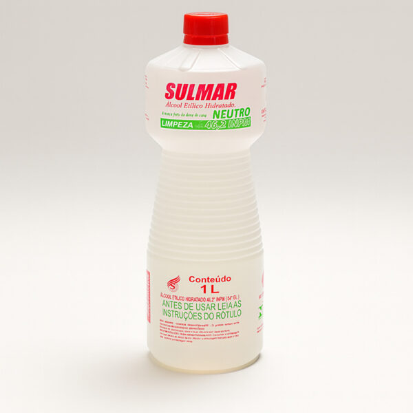 Álcool limpeza liq. 46,2% 1l sulmar