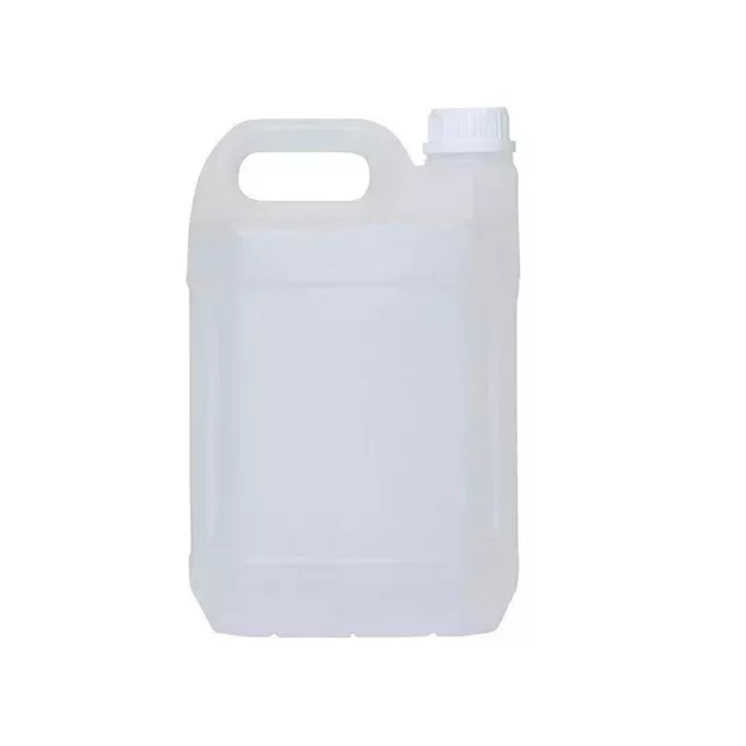 Galao plástico transparente com tampa 5l