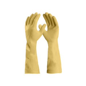 Luva longatex amarela m danny