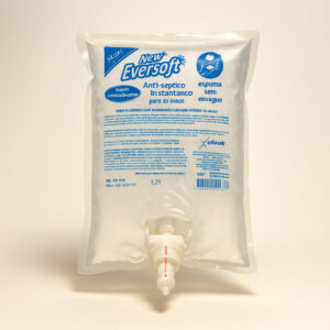 Álcool maos gel new eversoft valv 1200ml oleak