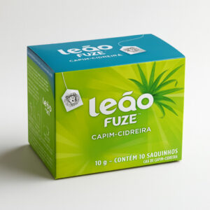 Cha fuze erva capim cidreira 15x15g leao