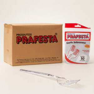 Garfo sobremesa br cx 1000 un prafesta