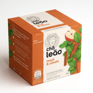 Cha maca com canela com 10x20g leao
