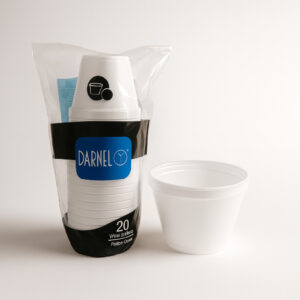 COPO 88ML ISOPOR FLT 20 UN DARNEL