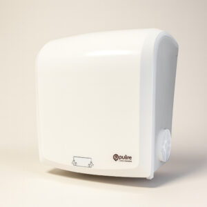 Dispenser papel toalha auto corte bco/ preto el-bbp23 elisa