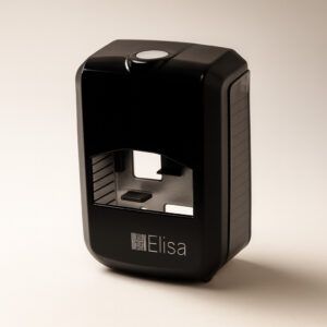 Dispenser descarte absorvente br/preto el-dabbp elisa