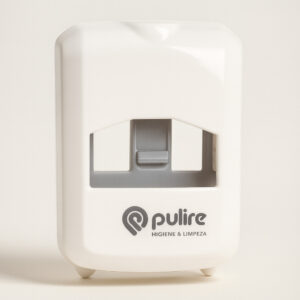 Dispenser protetor assento sanitário bco/preto el-dfobp elisa