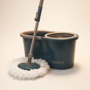 Conjunto mop rotatorio centrifuga inox nobre