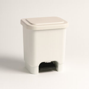 Lixeira pedal cinza 15l lp