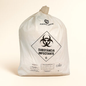 Saco lixo infectante br 200l 90x110 100 un kubera