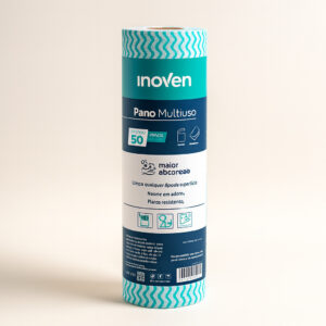 Pano multiuso azul 28cm x 25m inoven