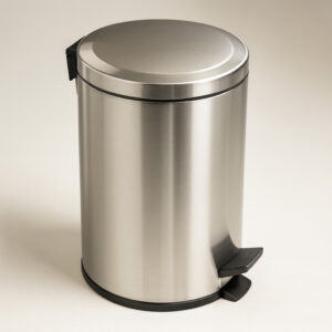 Lixeira inox pedal pi50 50l js