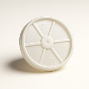 Tampa plástica copo isopor 240ml flt 100 un totalplast