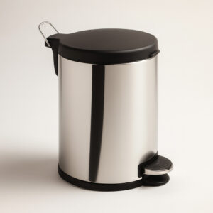 Lixeira pedal inox tampa plástica 6l brinox