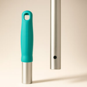 Cabo alumínio anodizado 160cm com manopla verde 1049 tts