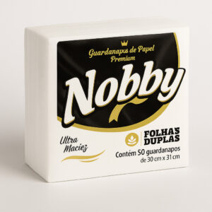 Guardanapo fl dupla 30x31 pct 50 un nobby