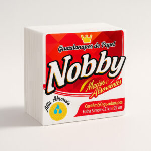 Guardanapo fl simples 21x22 pct 50 un nobby