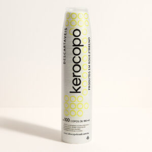 Copo 180ml br flt 100 un kerocopo