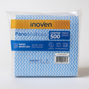 Pano multiuso azul 15x20 pct 500un inoven