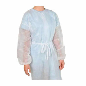 Avental proced manga longa branco pct 10 un 20g dejamar