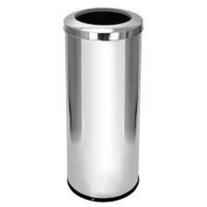 LIXEIRA INOX COM ARO 30X70 C34 50L JS