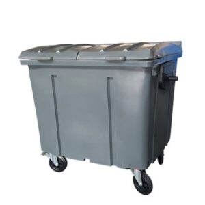 Container com tampa cinza 1000l lp