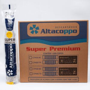 Copo 400ml transp estr cx 1000 un super premium altacoppo