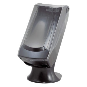 Dispenser porta guardanapo mesa torre preto plestin